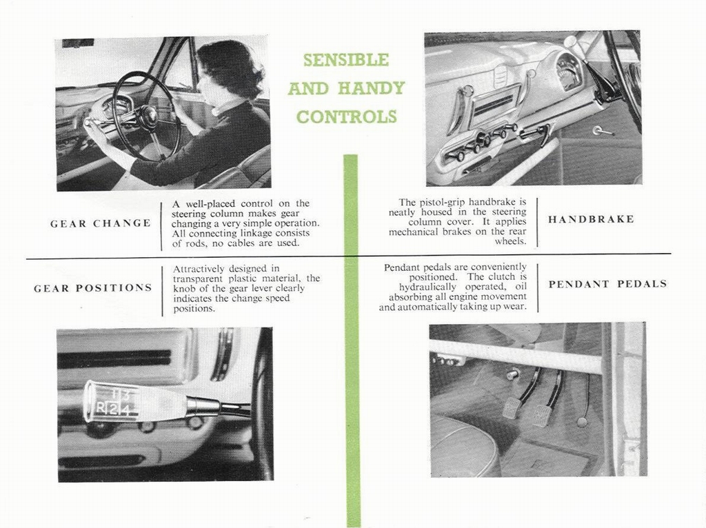 1954 Austin A40 And A50 Cambridge Brochure Page 22